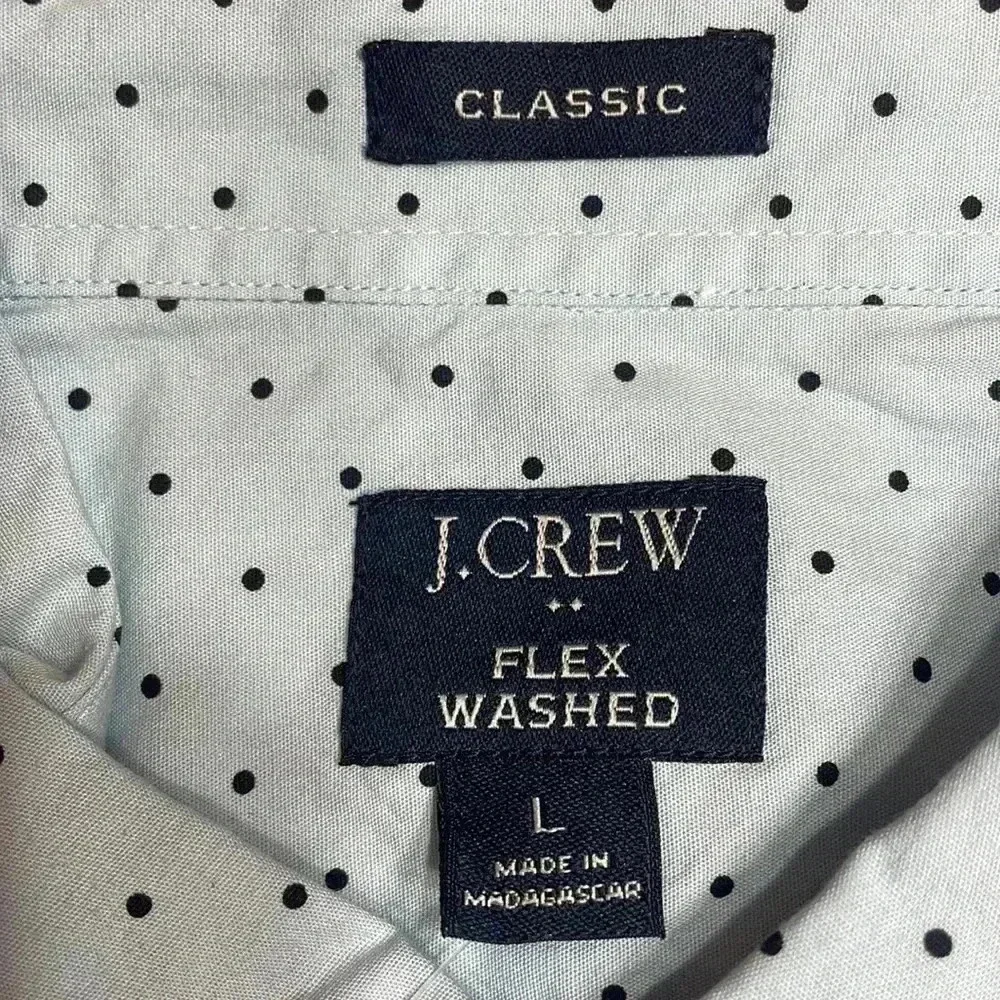 J. Crew classic flex washed shirt, size Large. New.